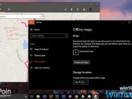 如何在其他驱动器保存Windows10离线地图