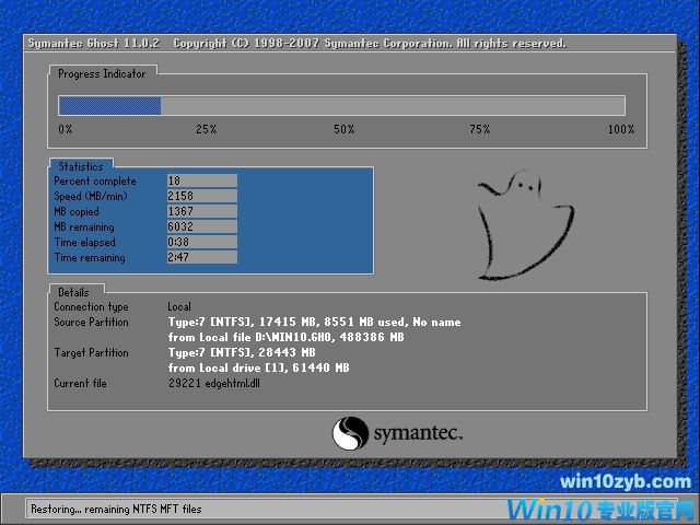 电脑公司Win10专业版64位V1709系统下载