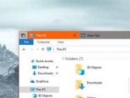 尴尬：Win10资源管理器多标签功能被指模仿苹果macOS