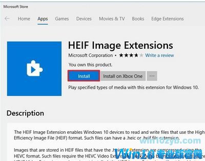 教你在win10系统使用photo应用打开HEIC和HEVC文件的方法