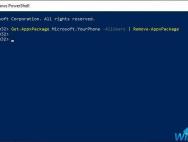 Win10系统怎么卸载Your Phone应用程序