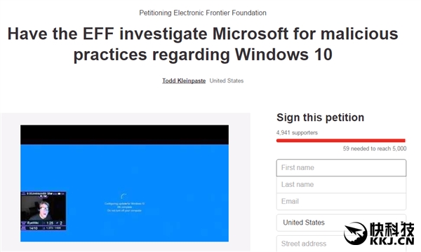 Windows 10强制升级惹众怒 5000网友请愿调查