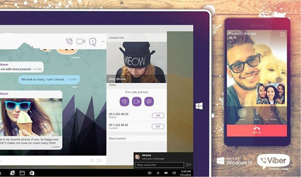 Win10 UWP版《Viber》首个正式版发布，新增视频通话