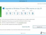 快升级！Win7/8.1现免费升级Win10倒计时