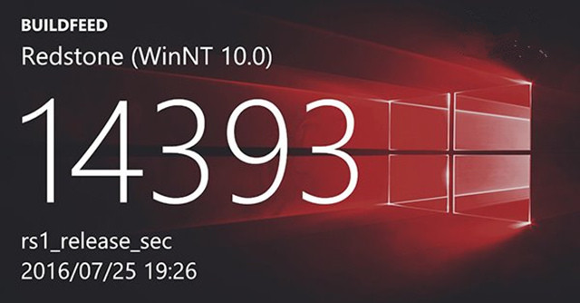 Win10周年更新预览版曝光：序号14393.31 