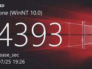 Win10周年更新预览版曝光：序号14393.31