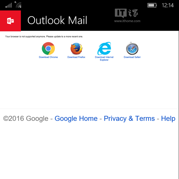 曝Win10 Mobile邮件应用无法登陆谷歌账户，可能停止支持