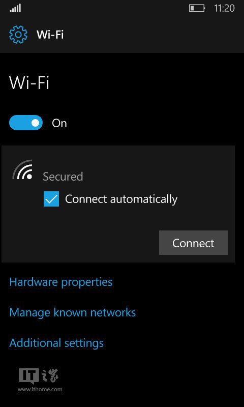 Win10 Mobile RS2新预览版将带来全新WiFi设置页面