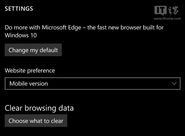 Win10 Mobile预览版14946：Edge浏览器帝位不保