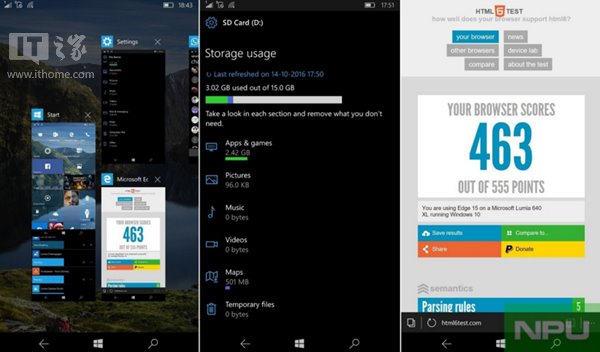 Win10 Mobile RS2预览版14946更新内容拾遗：Edge浏览器火力全开