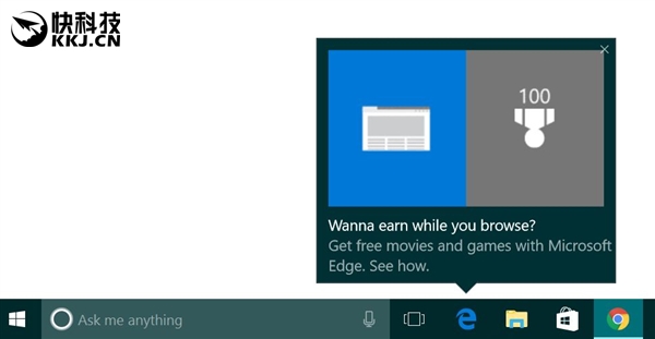 微软花式弹广告：打开第三方浏览器就宣传Edge
