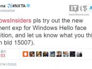 微软唐娜姐：请Windows Insider反馈Win10新人脸识别体验