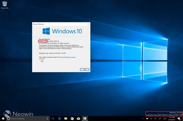 微软发布Win10 Build 15055更新：解决大问题