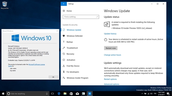 微软发布Win10 Build 15055更新：解决大问题