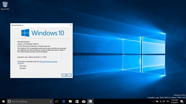 微软发布Win10 Build 15055更新：解决大问题