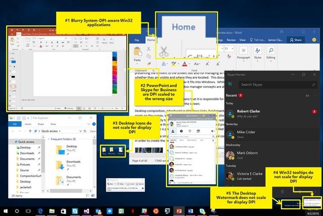 Win10的新版本将改善了对于高DPI的支持