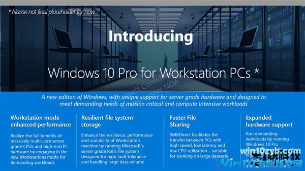 Windows 10高级专业版曝光：支持四路CPU、6TB内存