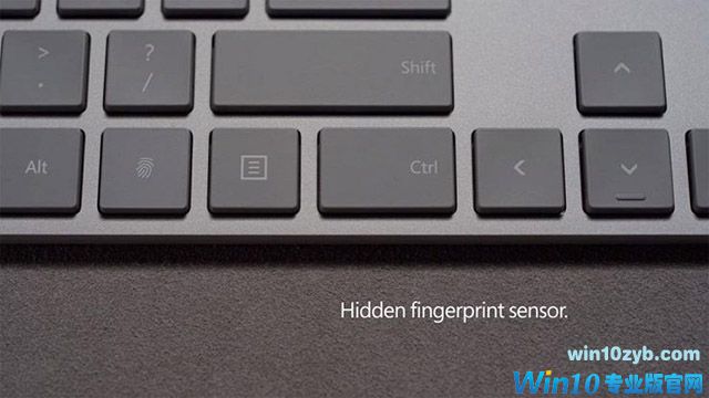 新的微软键盘提升Windows10 PC的安全性