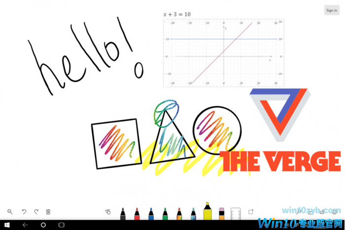 微软白板应用曝光 展示未来Windows 10手写笔支持