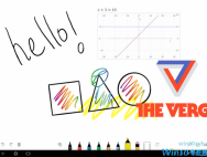 微软白板应用曝光 展示未来Windows 10手写笔支持