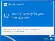 如果您在Windows10收到此消息，是时候更新了