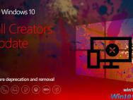 Windows 10 Fall Creators更新以删除多个操作系统功能