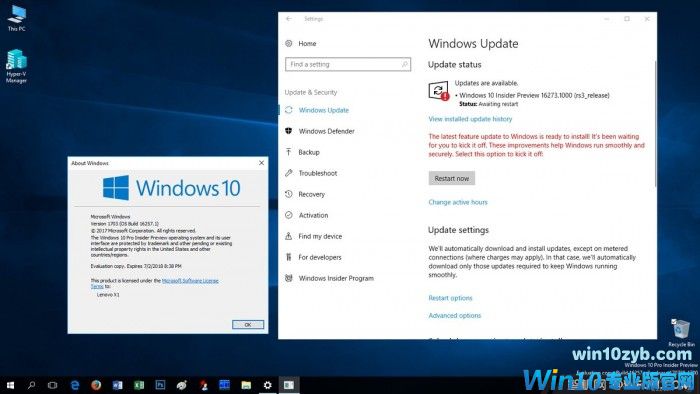 Windows 10 Build 16273版本更新发布：新增可变式字体Bahnschrift