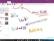 微软改进了Win10版OneNote的绘图模式