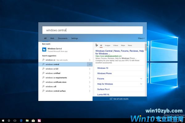 Windows 10 RS4新版界面现身：全局搜索大变样